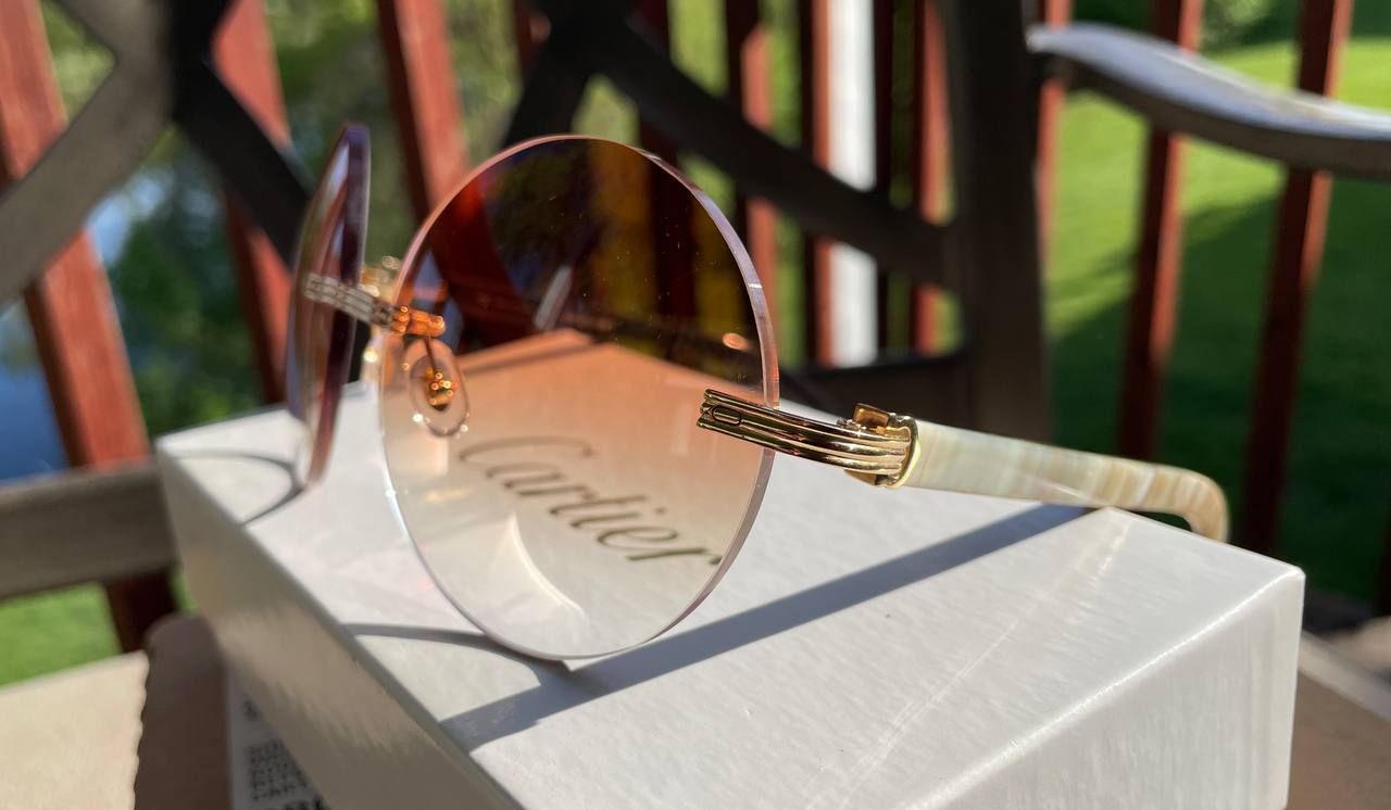 AUTHENTIC CARTIER CT0286O 003 - [MIXED HORN] CUSTOM 015 | shabowhita